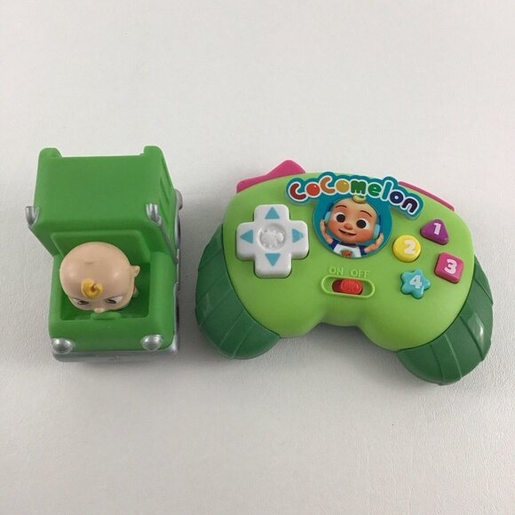 Cocomelon Lots To Learn Game Controller Green Trash Truck Push Vehicle Lot 2020 - Picture 2 of 7